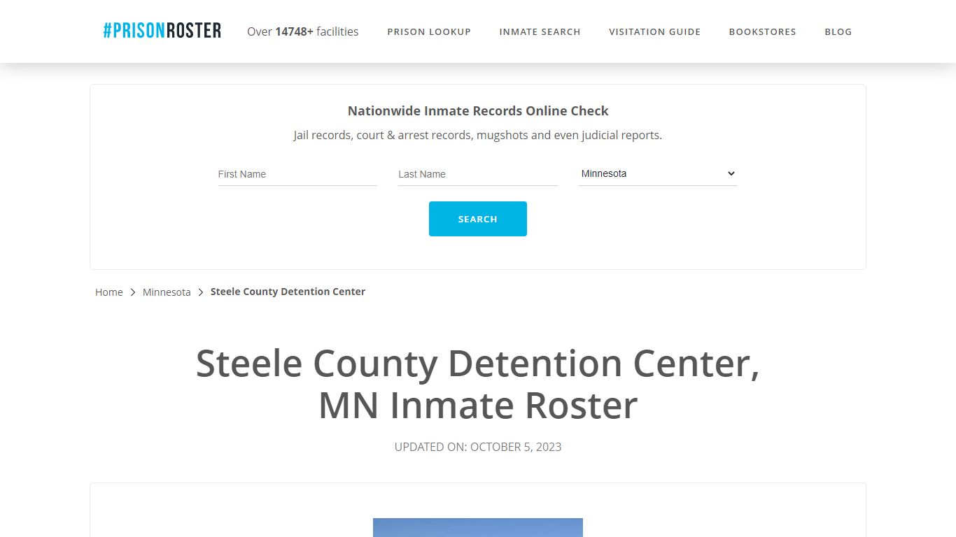 Steele County Detention Center, MN Inmate Roster - Prisonroster